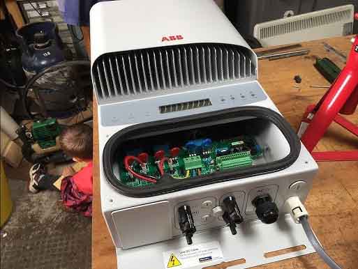 sua chua inverter solar abb