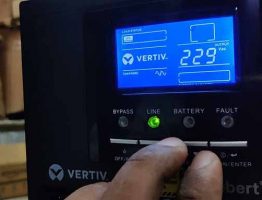 ma loi ups vertiv va cach khac phuc