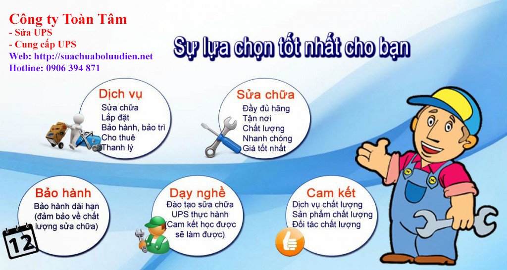 Công ty Sửa ups | Toàn Tâm UPS